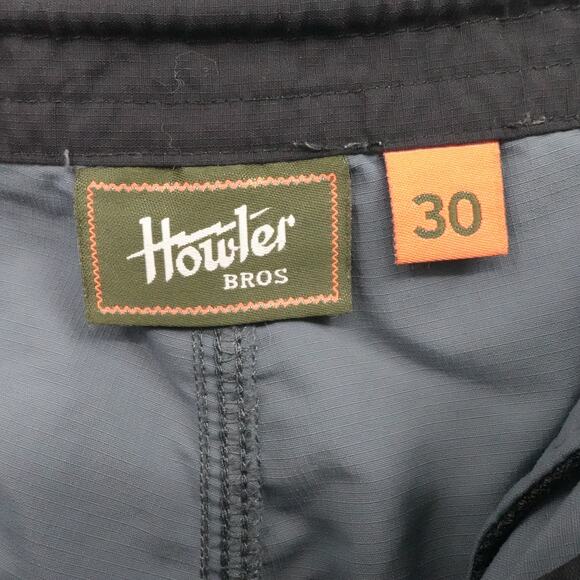 Howler Bros Shorts Mens 30 Blue Horizon Hybrid Hiking Outdoor Utility Pockets - Picture 3 of 13
